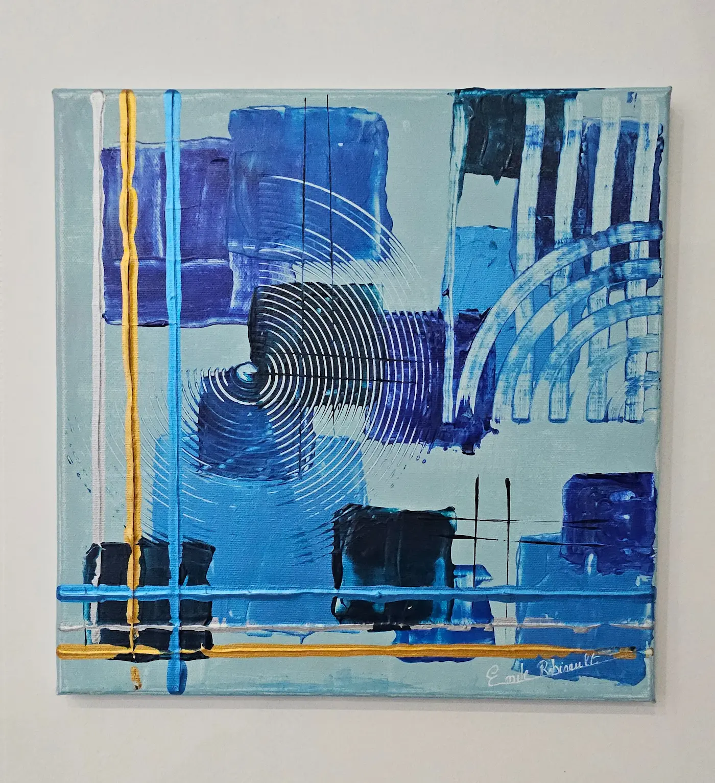 À couteaux tirés — vue mur