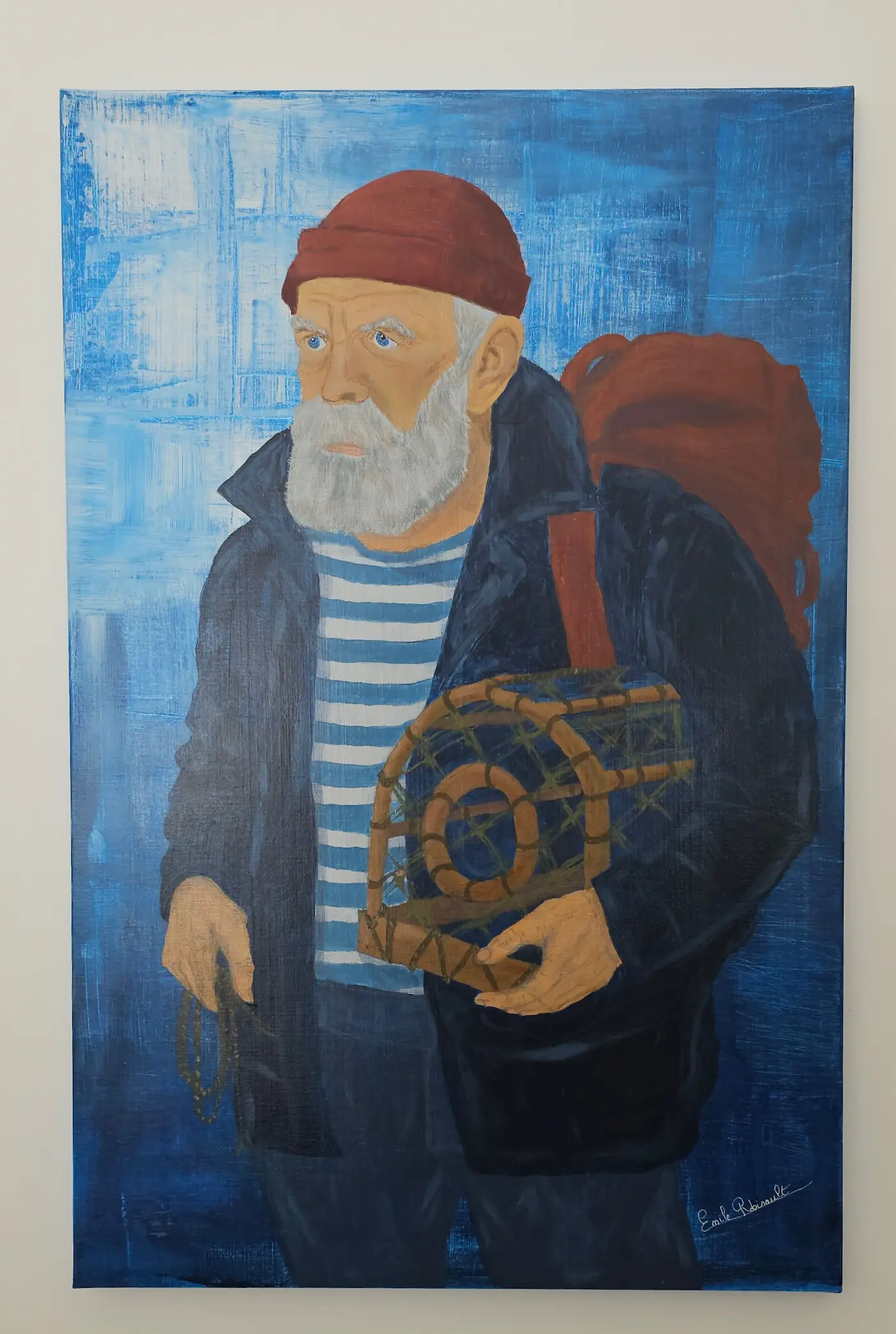 Dernière marée — vue mur
