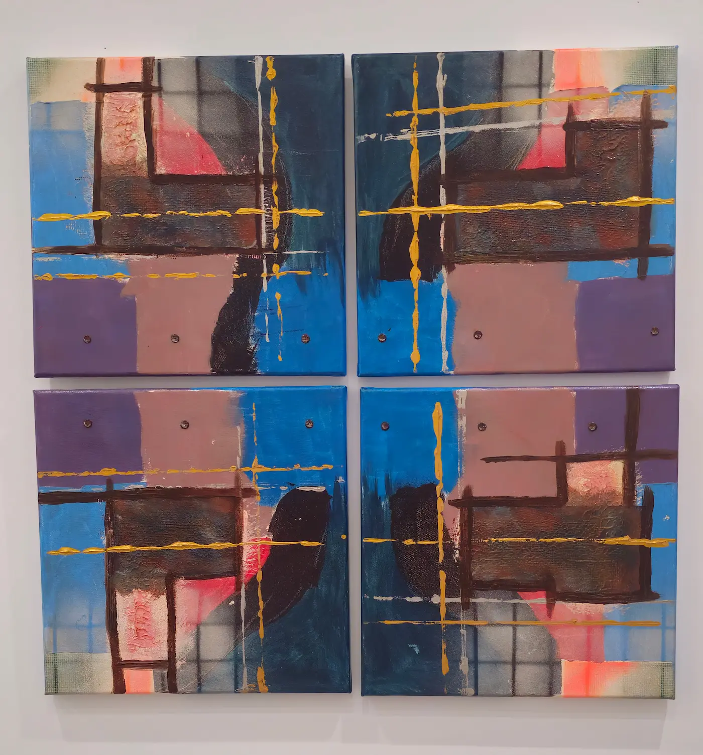 Quatre temps — mur 1