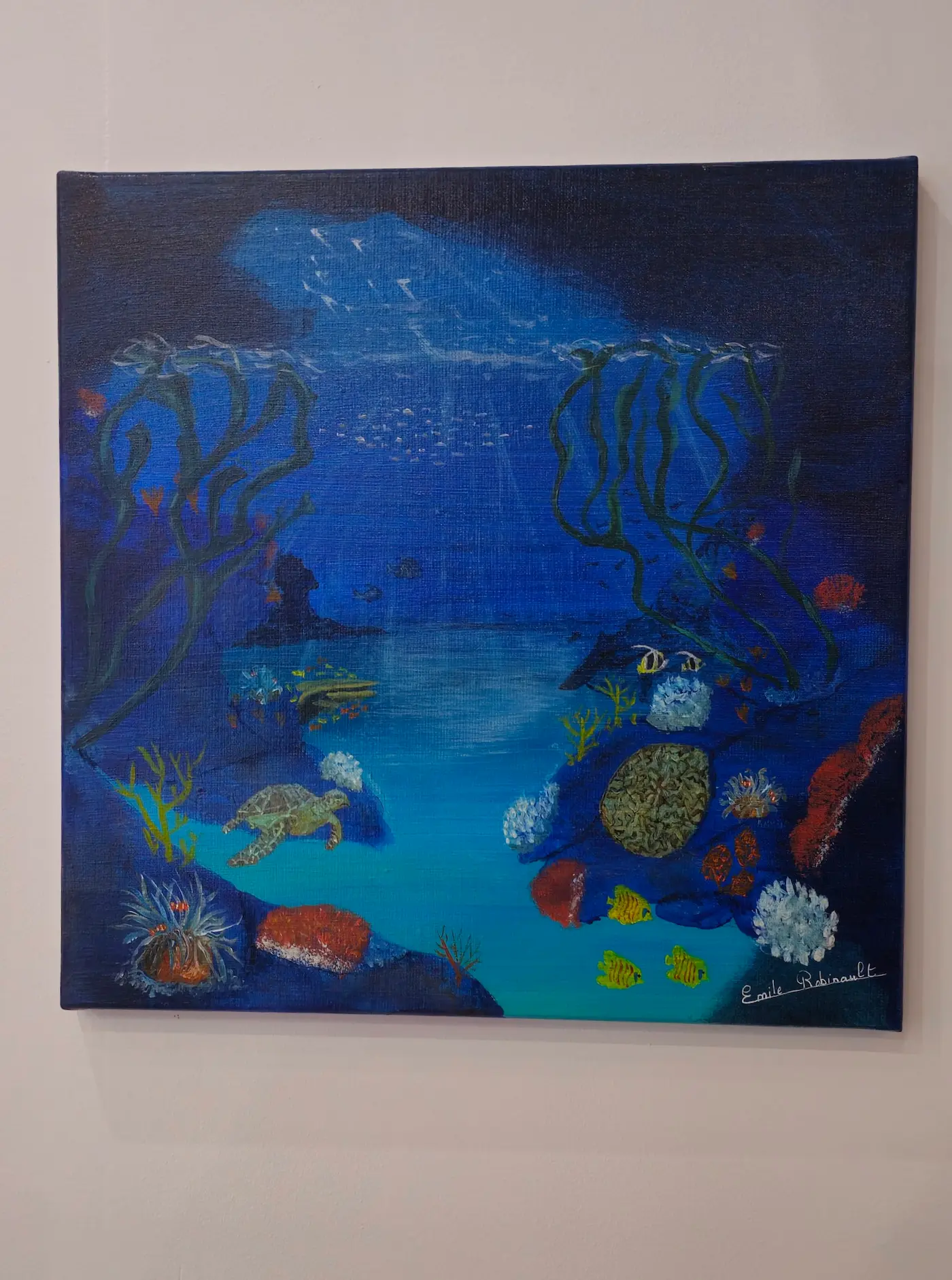 Richesse aquatique — vue mur